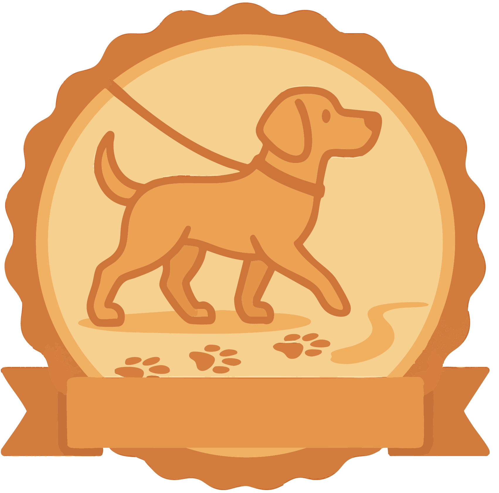 Leash Training Badge